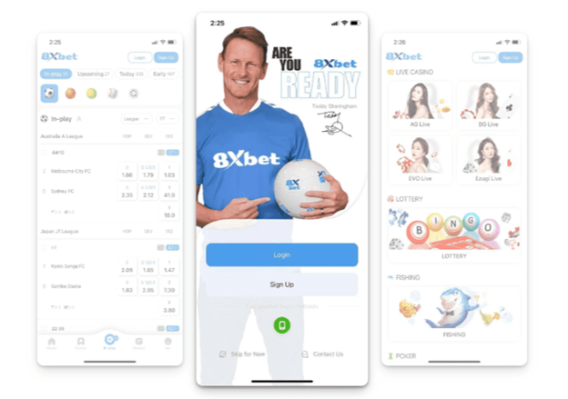 Hướng dẫn đăng ký, gửi tiền và rút tiền trên ứng dụng 8xbet iOS